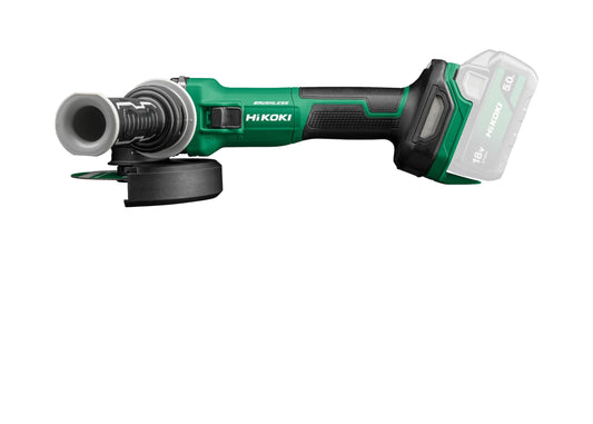 Hikoki G1813DVEW4Z - Amoladora angular de batería G1813DVE 18V 125 mm, velocidad variable, sin batería