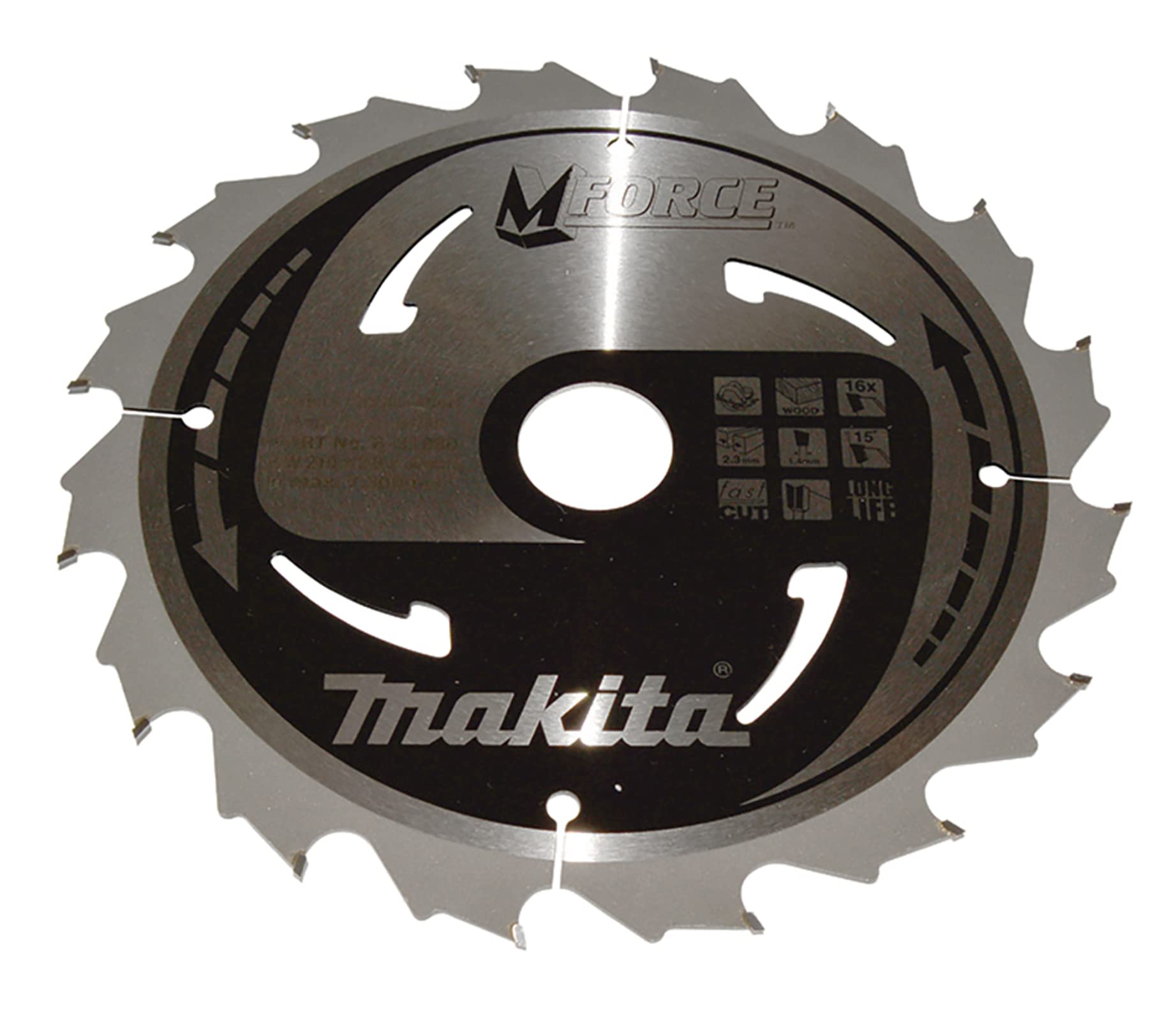 Makita B-31980 - M-force hoja de sierra 210 x 30 mm, 16z