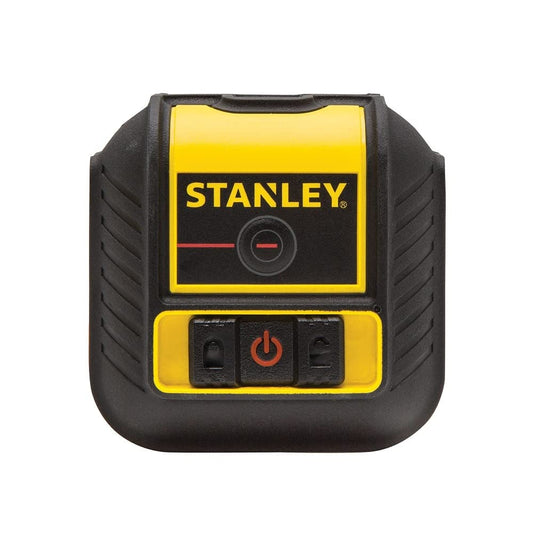STANLEY STHT77502-1 Nivel láser rojo cubix cruzadas y linea adicional de 90º, 12 m de alcance, autonivelante, incluye bolsa de transporte, 2 pilas AA y soporte Quicklink