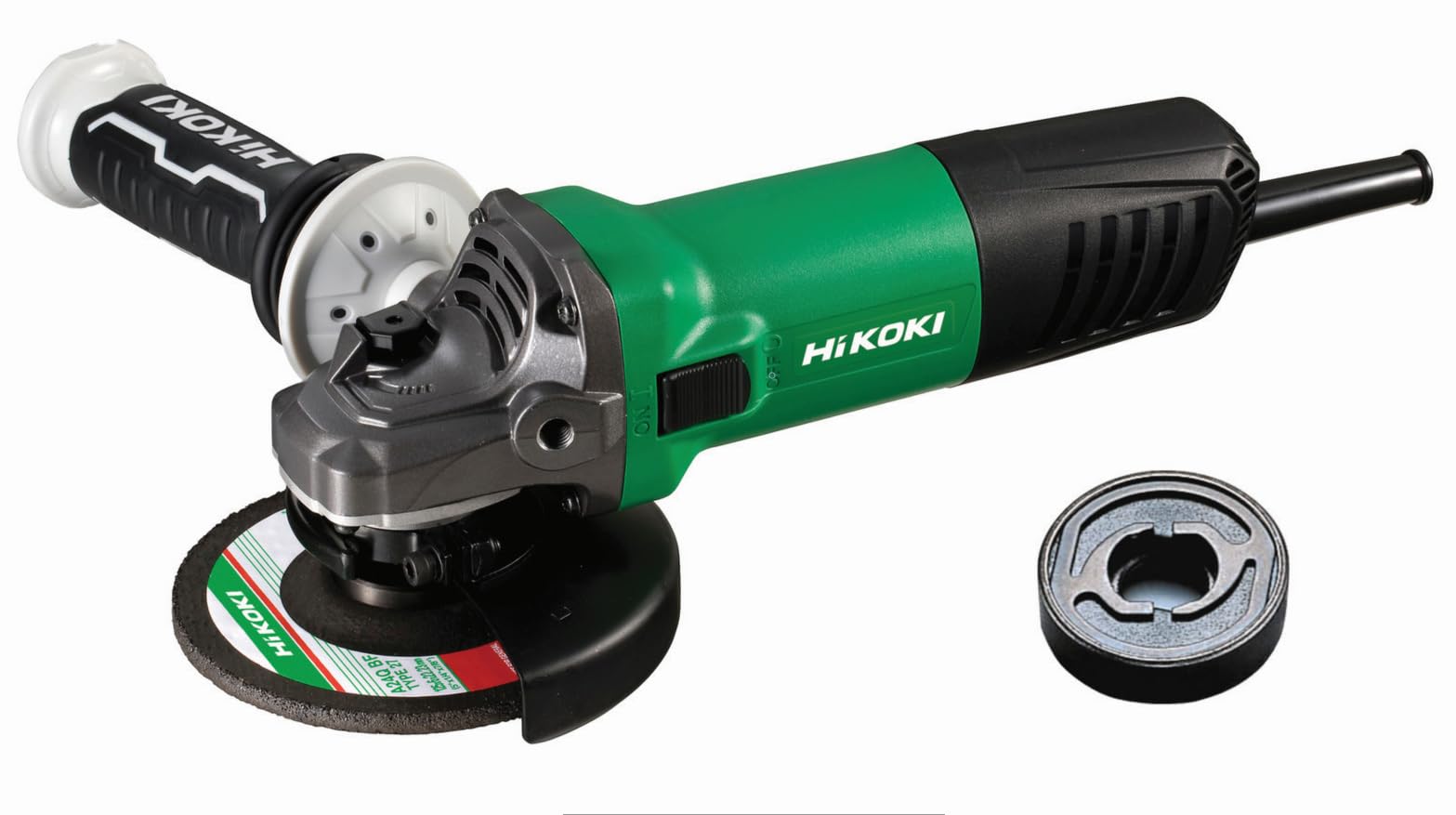 Hikoki G13SW2Y4Z - Amoladora angular G13SW2 125 mm 1200 W 11.000 rpm, con maletín