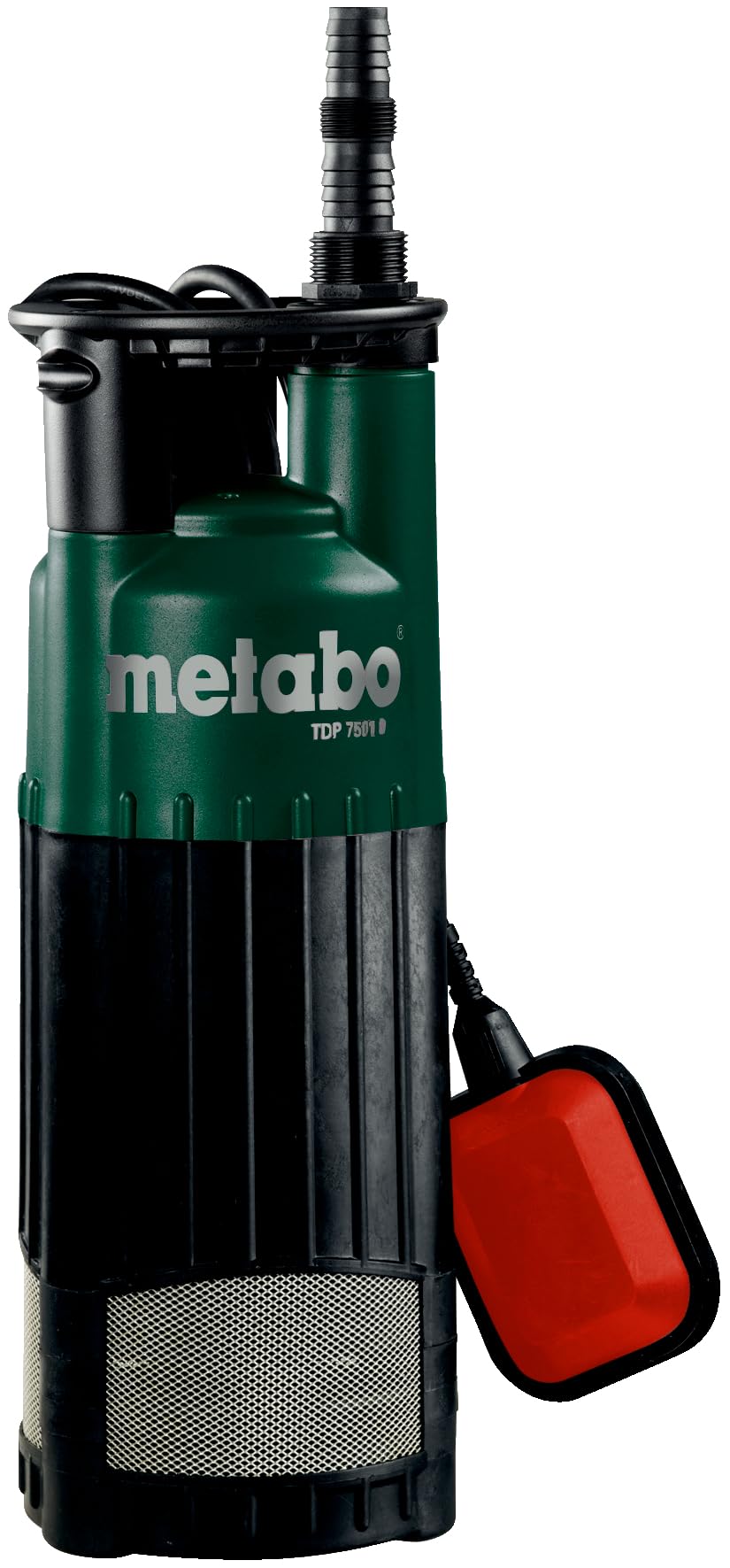 Metabo 250750100 - Bomba sumergible para pozos TDP 7501 S, 1000 W, 7.500 l/h, 34 m