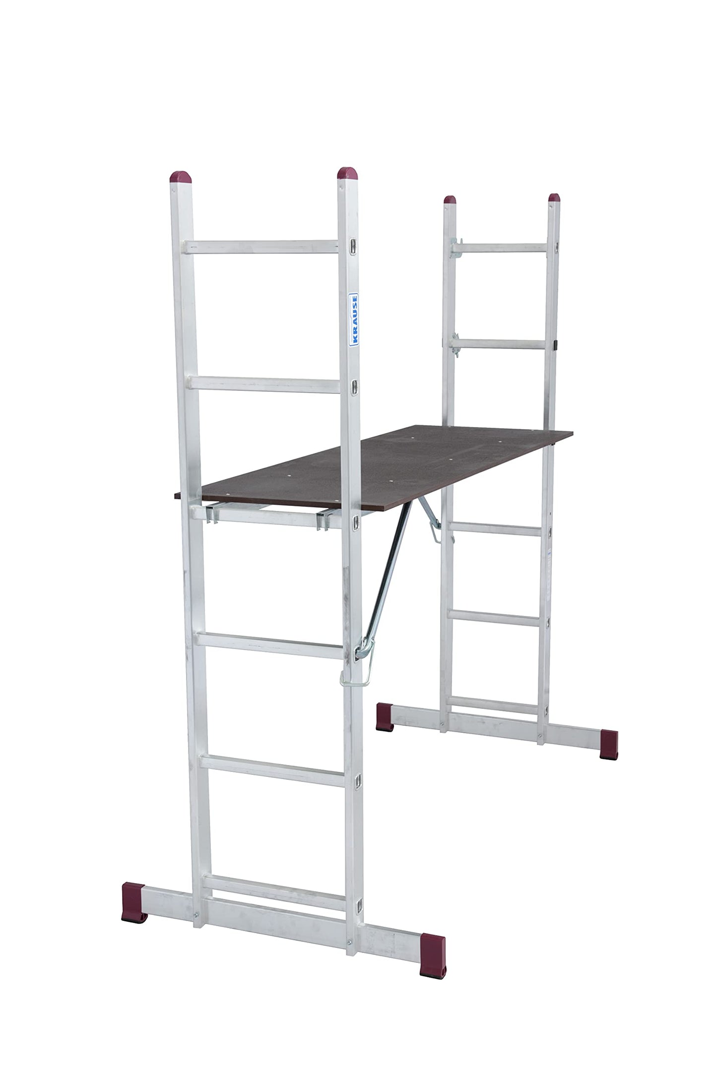 Krause 082015 - Andamio de escalera de aluminio Corda, 2x6 peldaños