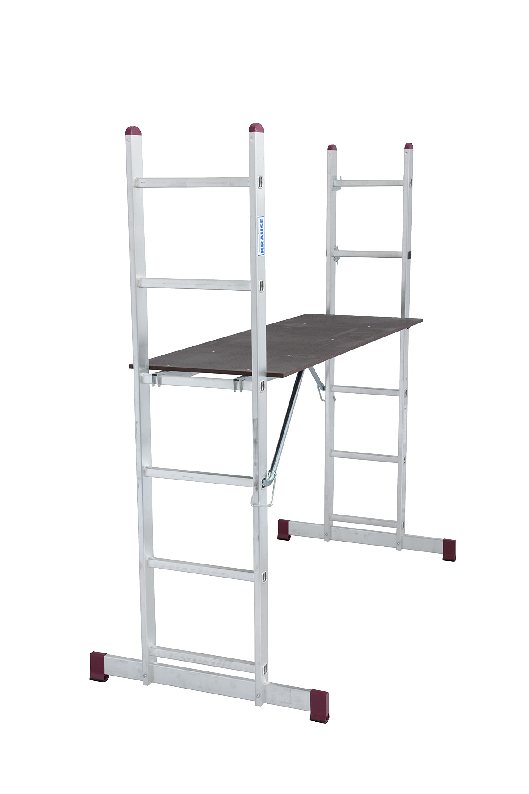 Krause 082015 - Andamio de escalera de aluminio Corda, 2x6 peldaños