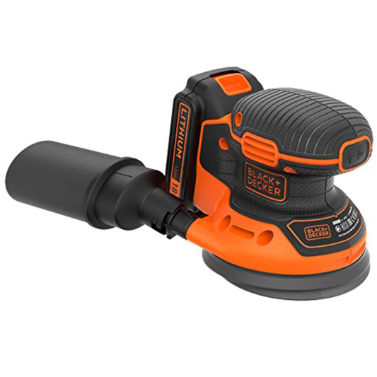 BLACK+DECKER Lijadora Rotorbital 18V 12000 RPM Ø orbita 1.3 mm, BDCROS18