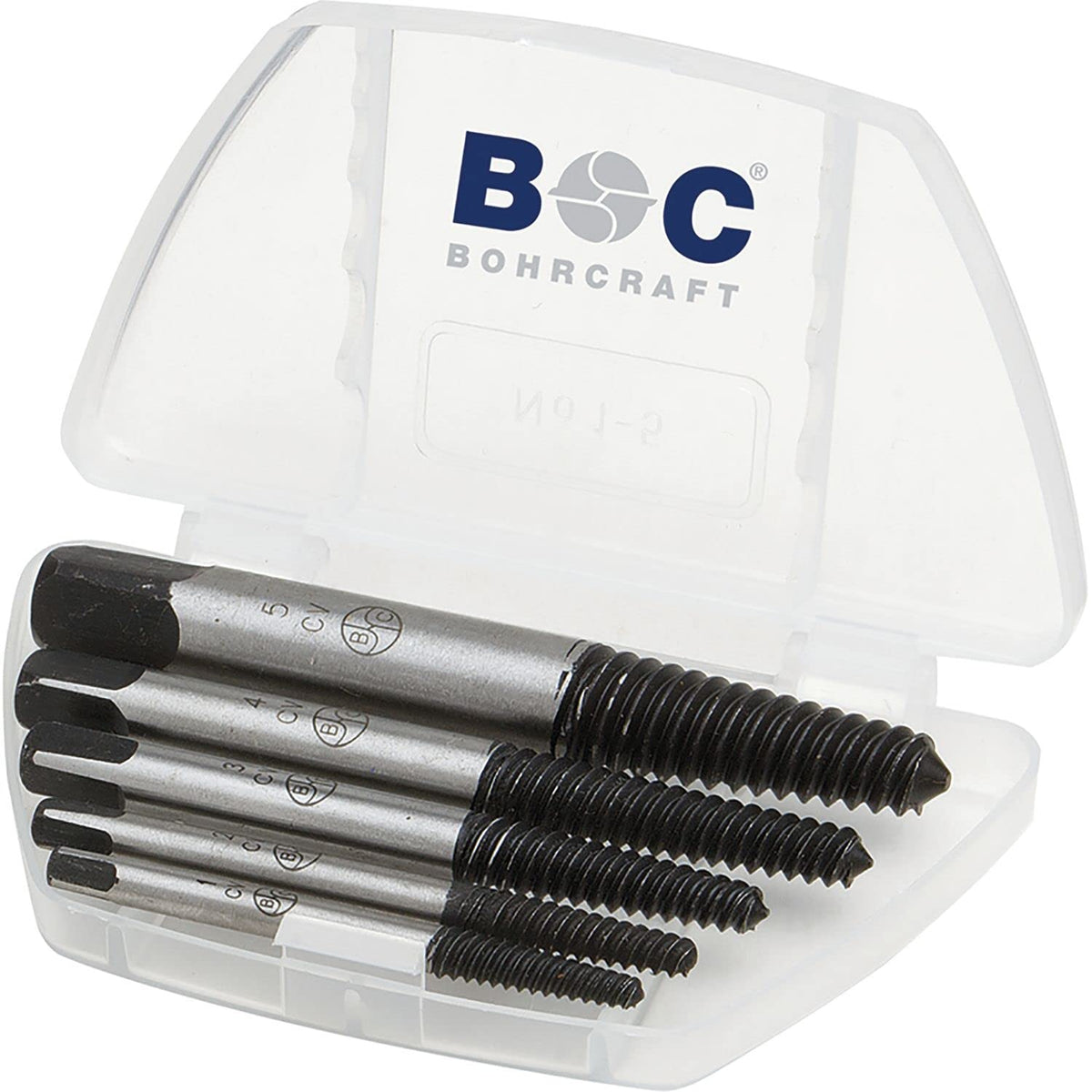 Bohrcraft 97001430008 - Jg. extractores de tornillos CV SE8 8-uds. // Tamaños 1-8