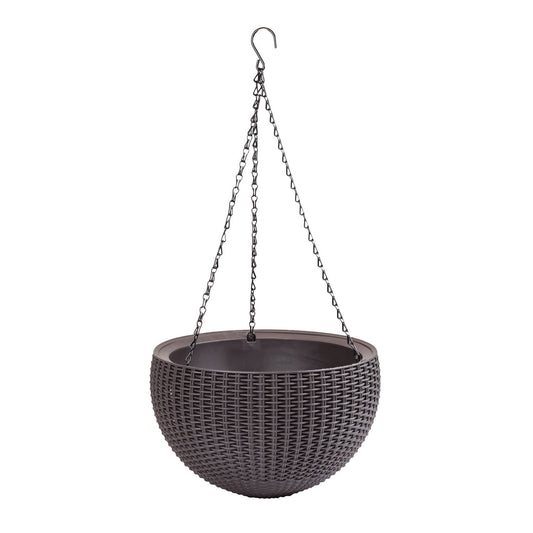Keter 17199246 - Maceta Colgante para Plantas, Color marrón
