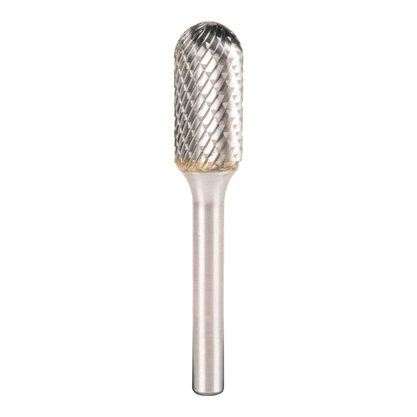 Klingspor 295727 - Fresa rotativa de metal duro HF 100 C cilíndrica con punta redonda WRC, 9,6 x 19 mm, vástago de 6 mm