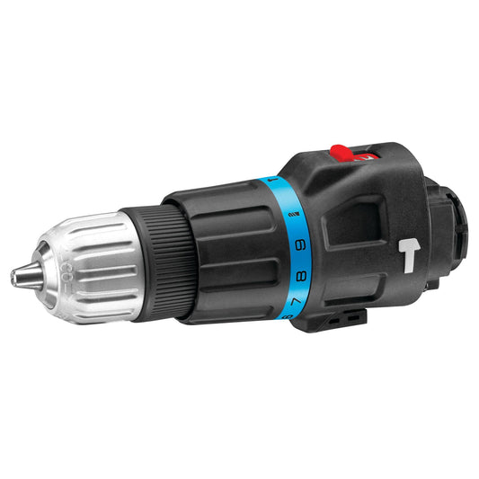 BLACK+DECKER MTHD5 Cabezal de Taladro percutor Multievo con Dos Brocas