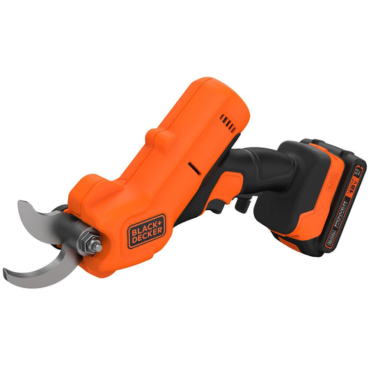 BLACK+DECKER Tijera de podar eléctrica de 18V con batería, BCPP18D1-QW