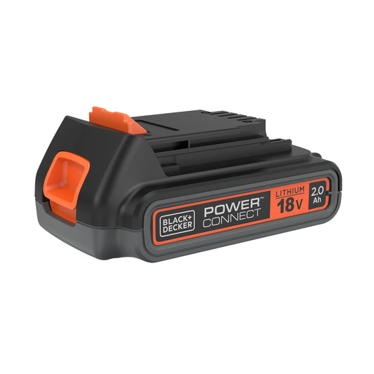 BLACK+DECKER 18V, 2.0AH, Batería de Iones de Litio, Compatible con Todos los Productos BLACK+DECKER de 18V, BL2018-XJ