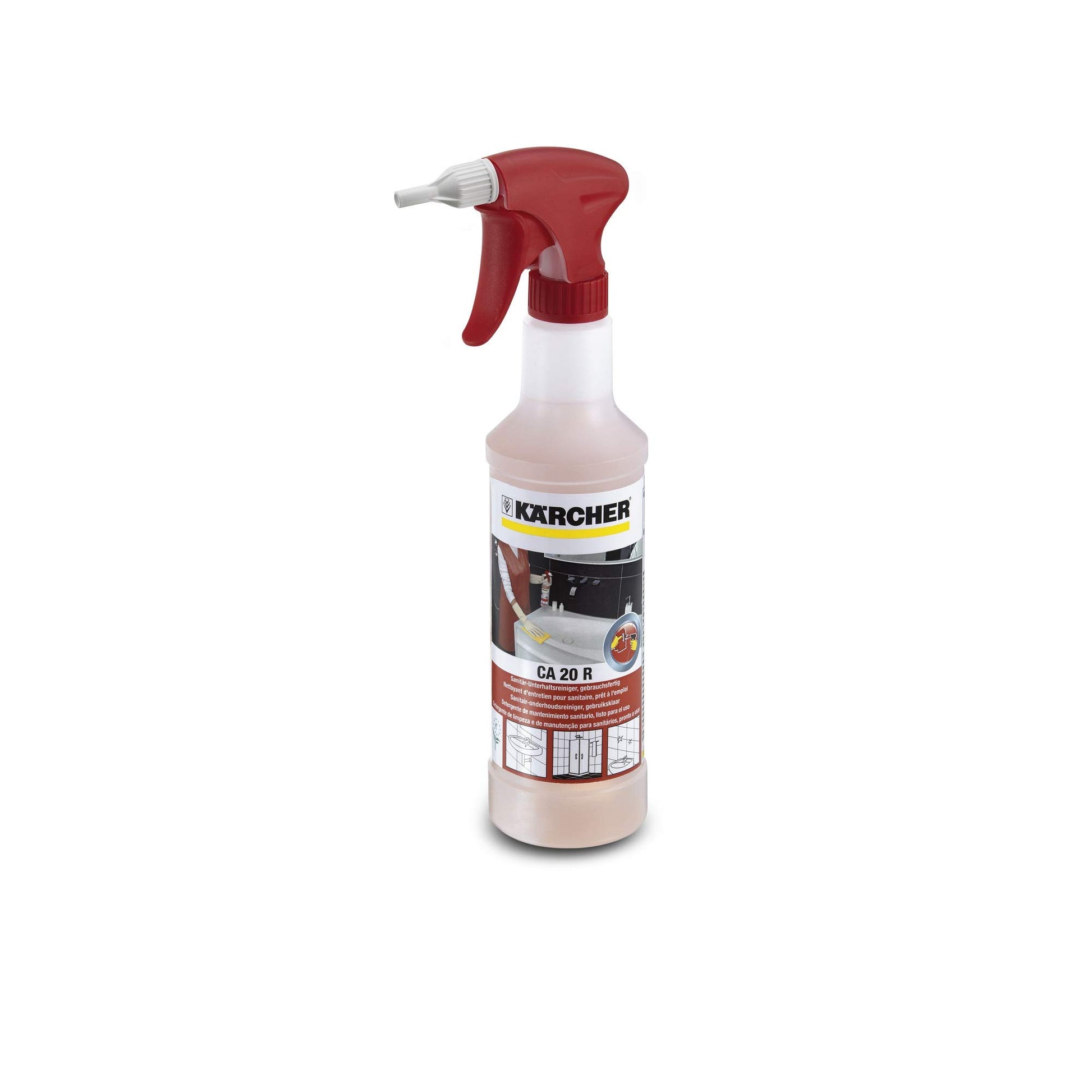 Kärcher 6.295-685.0 - Limpiador de sanitarios CA 20 R, listo para usar, botella de 0,5 l