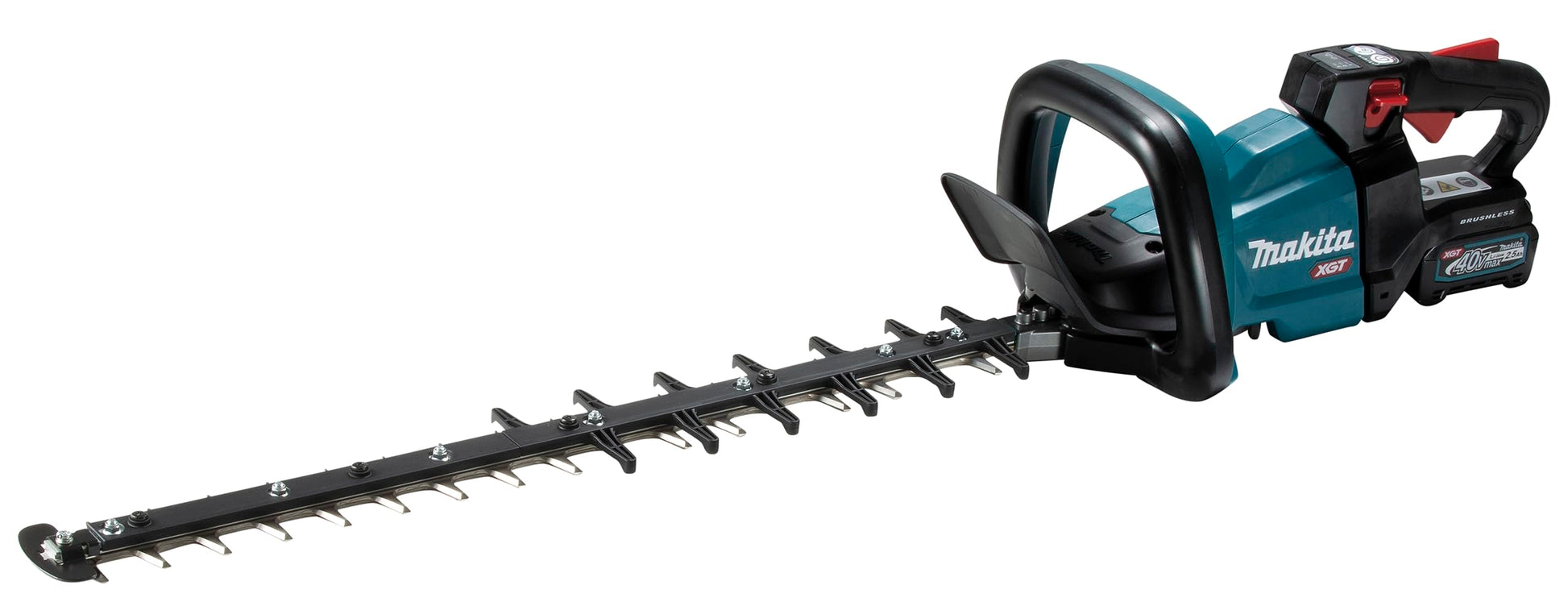 Makita UH006GD201 - Cortasetos 40V XGT, 600 mm, 2x2,5 Ah