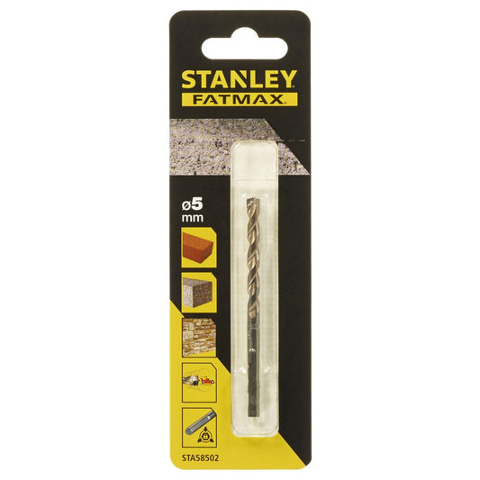Brocas para piedra con vástago de 3 cara 5x85mm