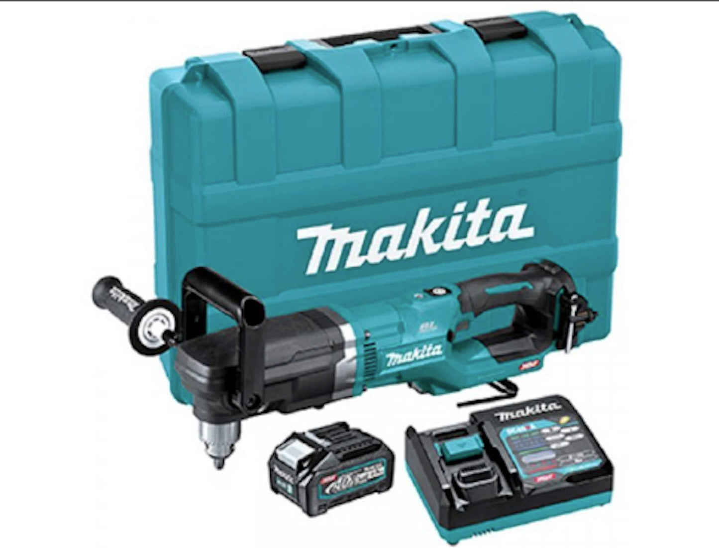 Makita DA001GM101 - Taladro atornillador angular 40 V max 1 batt.bl4040 + cargador dc40ra