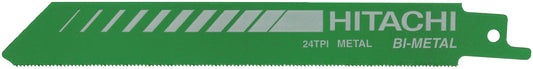 Hikoki 752012 - 5 hojas de sierra de sable para metal BIM RM34B/S922AF