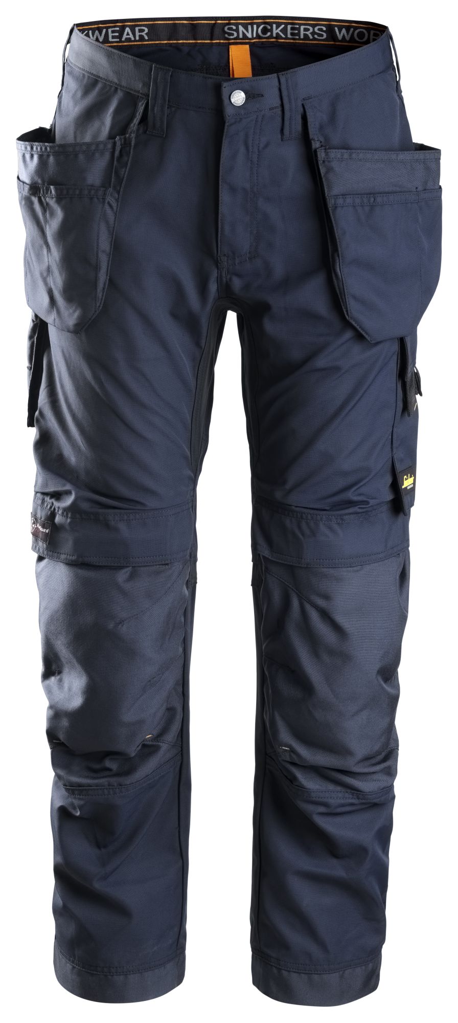 Snickers Workwear 6201 Pantalones largos de trabajo AllroundWork con bolsillos flotantes color azul marino