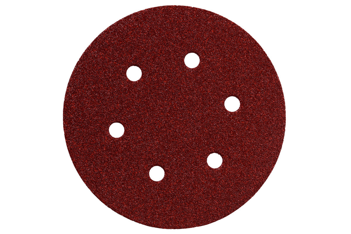 Metabo Hojas de lijar adhesivas Ø 150 mm, 6 perforaciones — 624002000