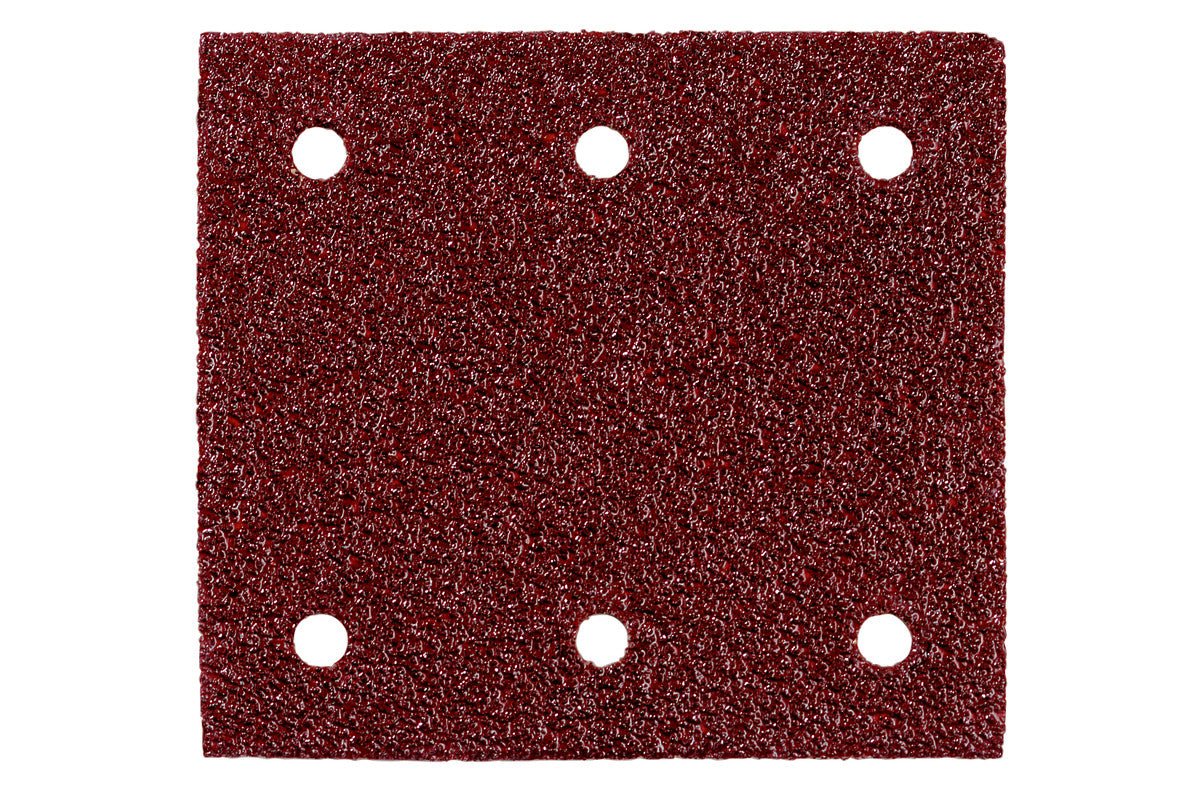 Metabo Hojas de lijar adhesivas 103 x 115 mm, 6 perforaciones, con enganche con tejido autoadherente — 625624000