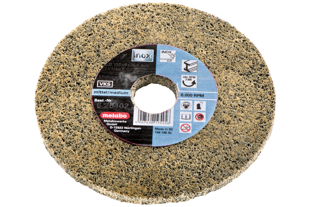 Metabo Discos abrasivos compactos de vellón "Unitized" - VKS-ZK - Lote de 5 uds
