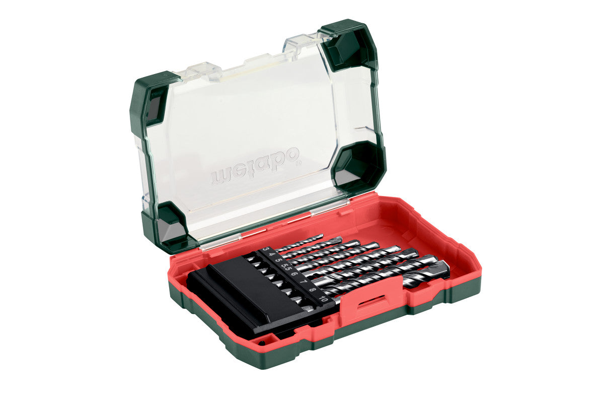 Metabo 626706000 - Estuche de brocas para piedra SP 8 piezas