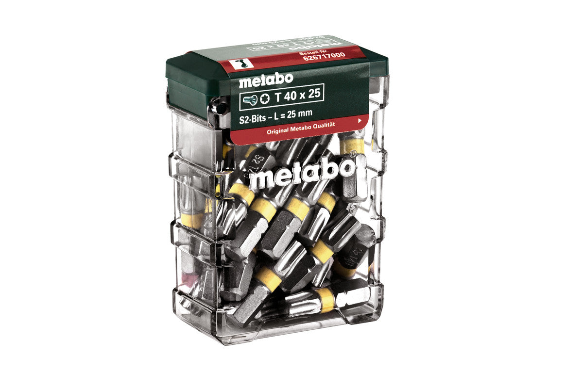 Metabo 626717000 - Caja de puntas T40, SP, 25 piezas