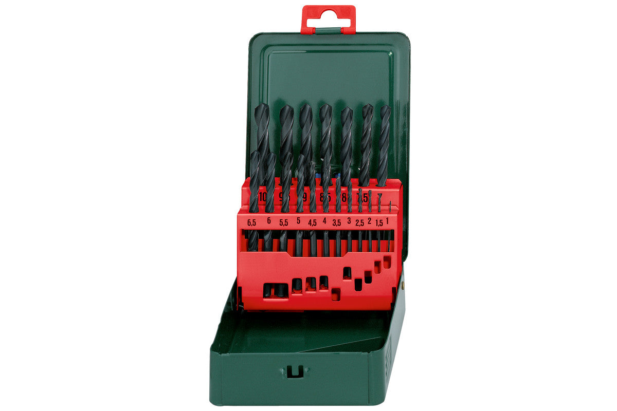 Metabo 627151000 - Estuche de brocas SP HSS-R, 19 piezas