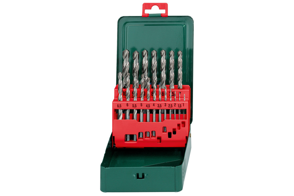 Metabo 627153000 - Estuche de brocas SP HSS-G, 19 piezas