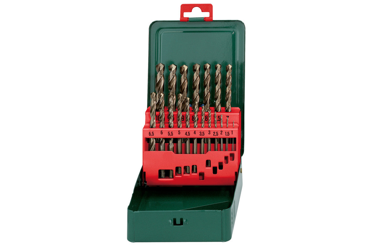 Metabo 627157000 - Estuche de brocas SP HSS-CO, 19 piezas
