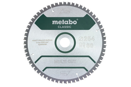 Metabo Hojas para sierras circulares "multi cut", calidad classic, para sierras circulaes semiestacionarias — 628285000