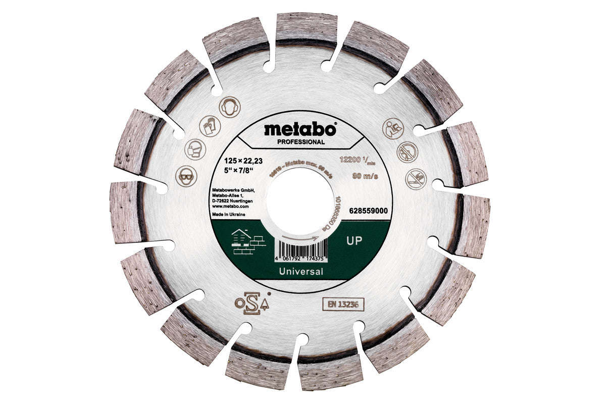 Metabo Discos de cortar de diamante "professional" / UP — 628559000