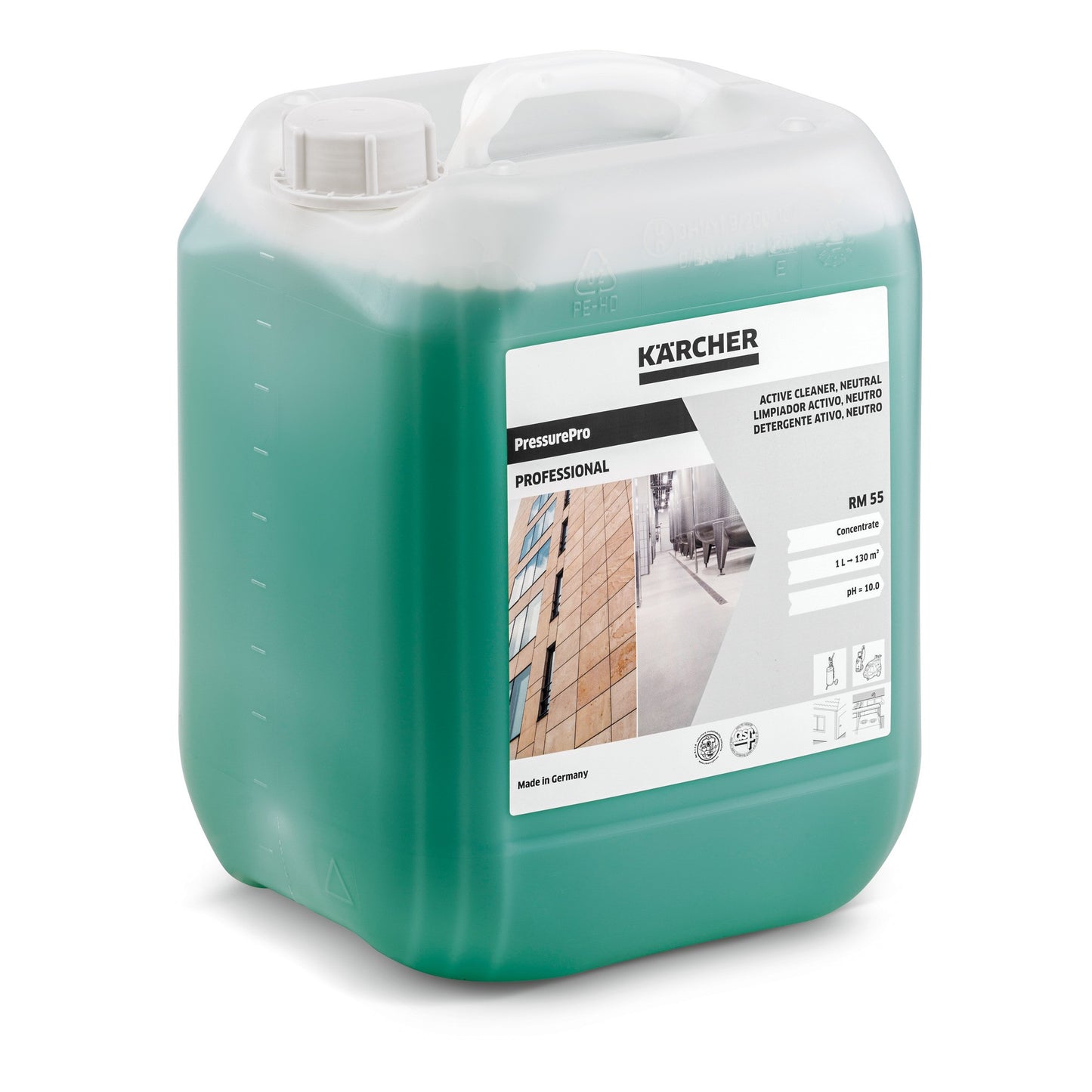 Kärcher 6.295-090.0 - PressurePro detergente activo, neutro RM 55 10 l