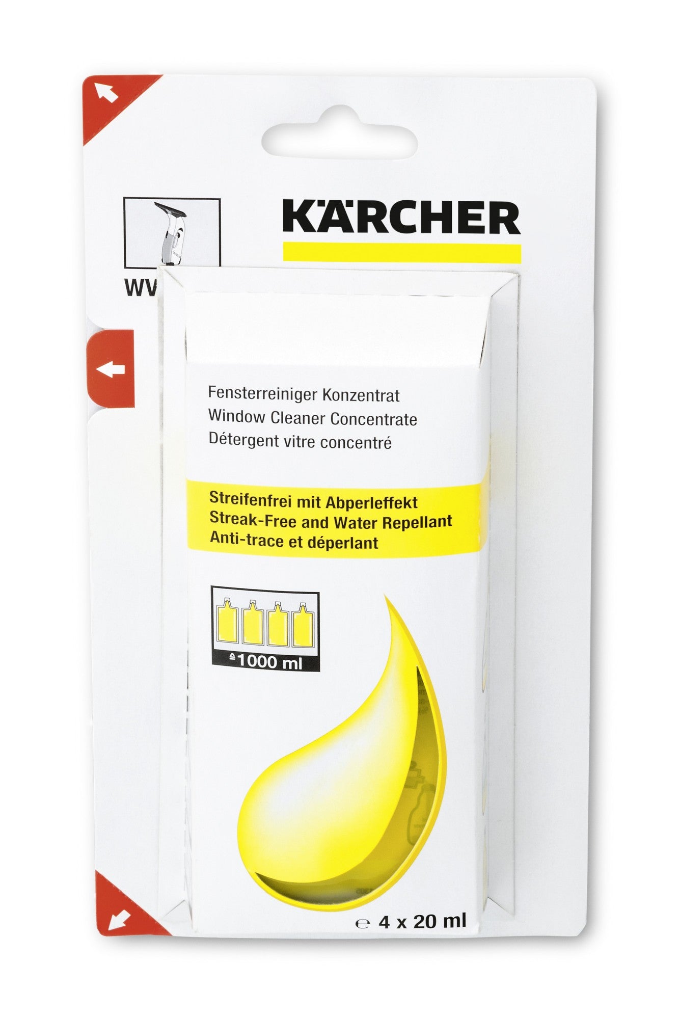 Kärcher 6.295-302.0 - Detergente para limpiadora de ventanas RM 503