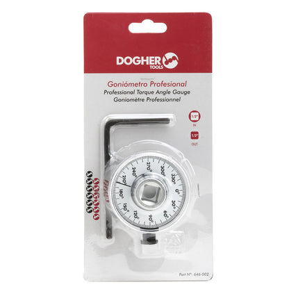 Dogher 646-002 - Goniometro Profesional 1/2 Escala 2º