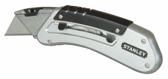 STANLEY Cuchillo de Bolsillo Deslizante, Confiable y Duradero, Para Corte y Recorte Rápido y Fácil, ‎0-10-810