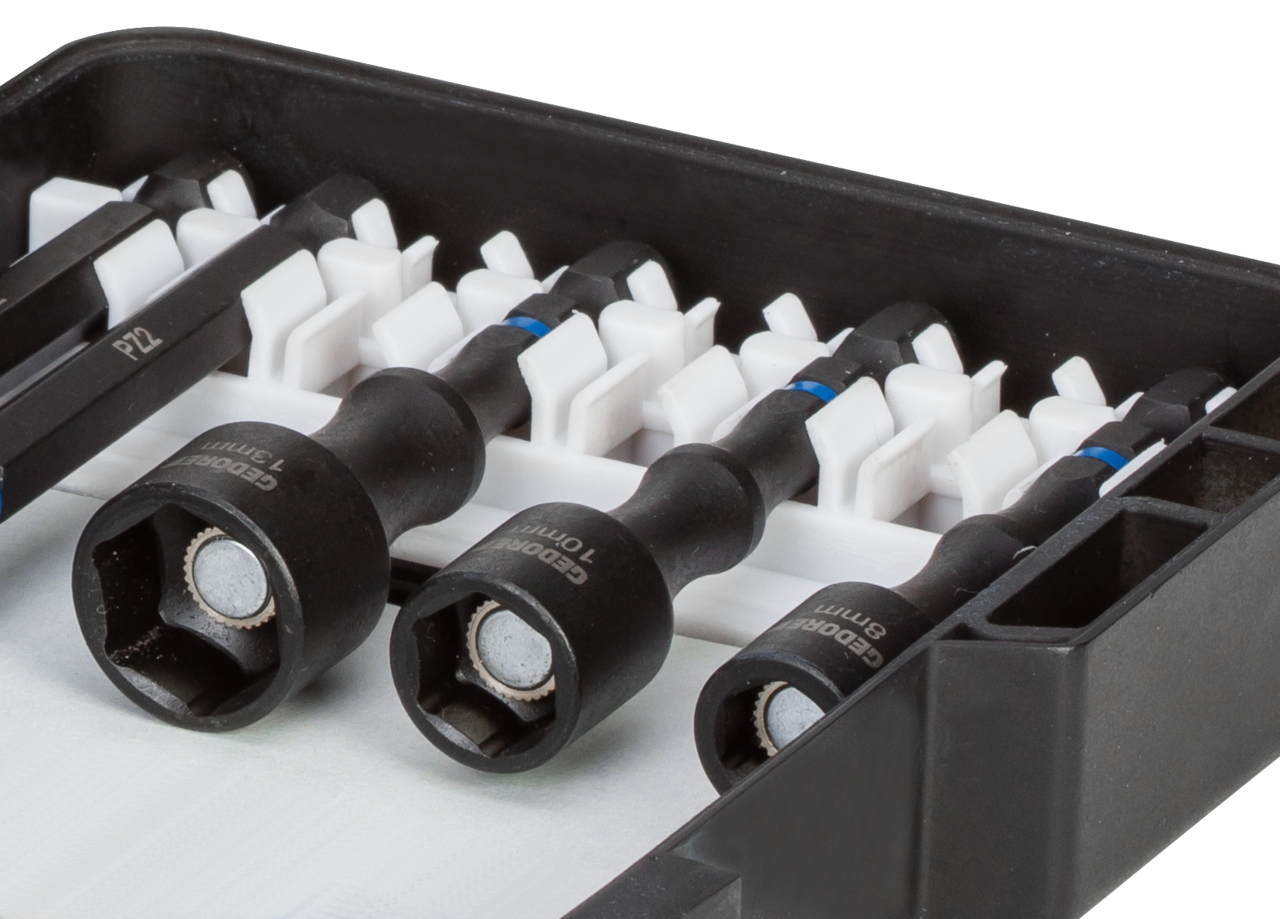 GEDORE 666-042 - 1/4" Torque Bit Set, 42 Pieces