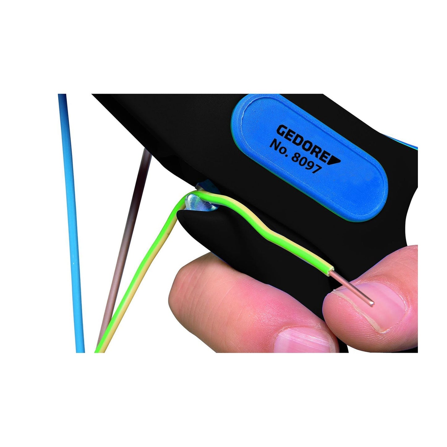 GEDORE 8097 - Self-adjusting wire stripper