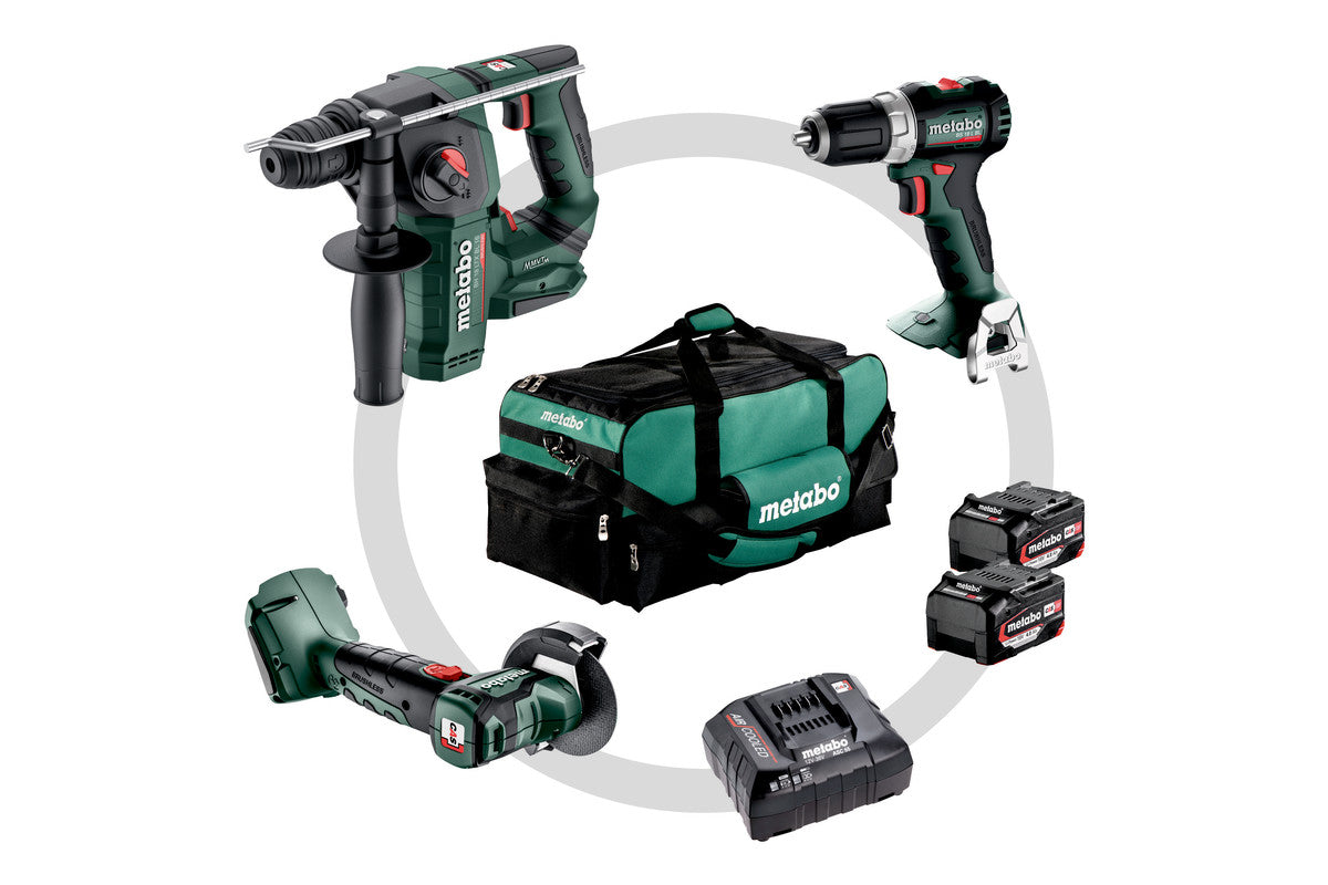 Metabo 685235000 - Juego de baterías Combo Set 3.1.1 18 V
