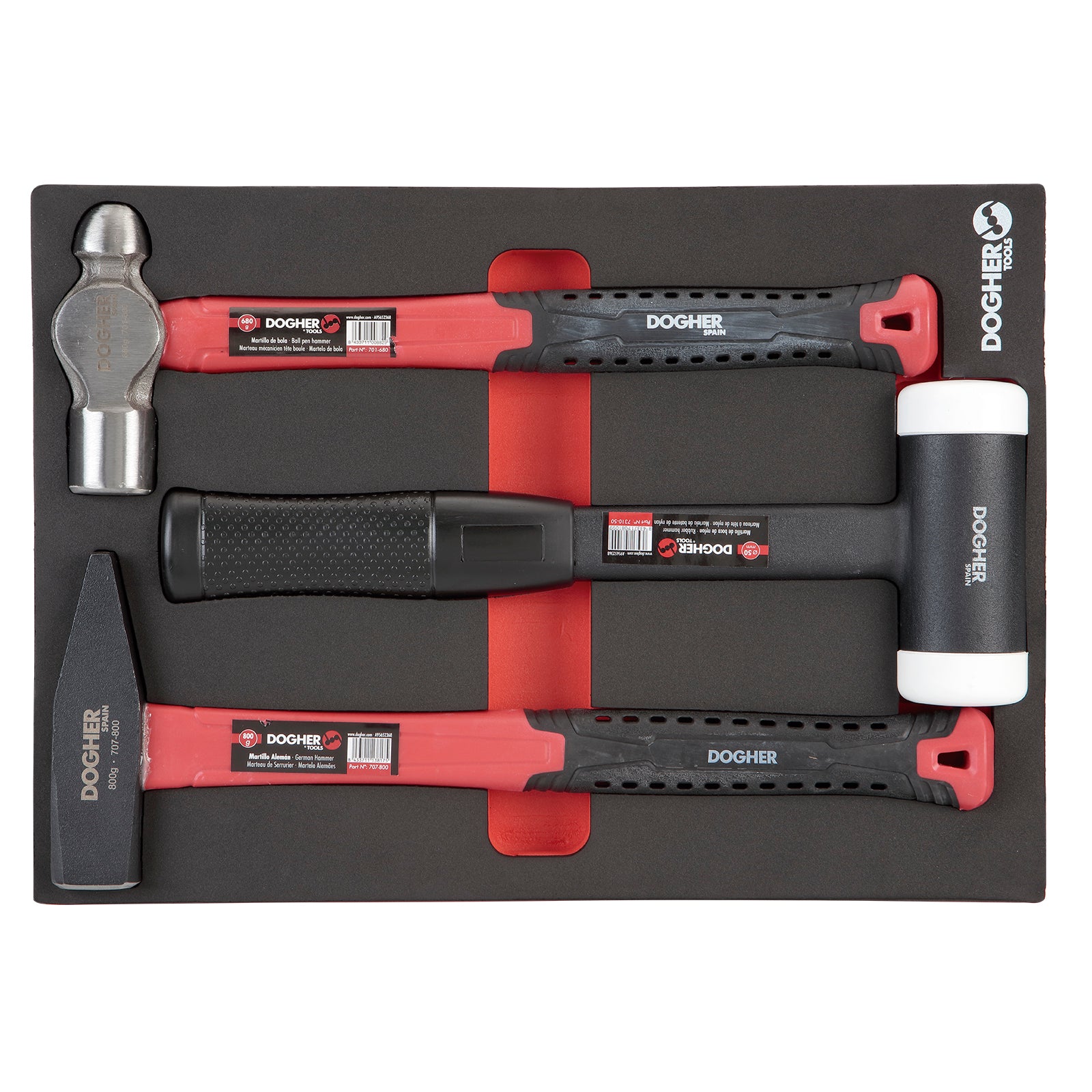 Dogher 707-080 - B.Comb.1/2 3 Martillos Bolalemangoma