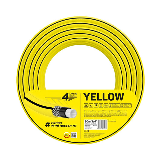 Cellfast 10-521 - Manguera de jardín Yellow 3/4" 30m