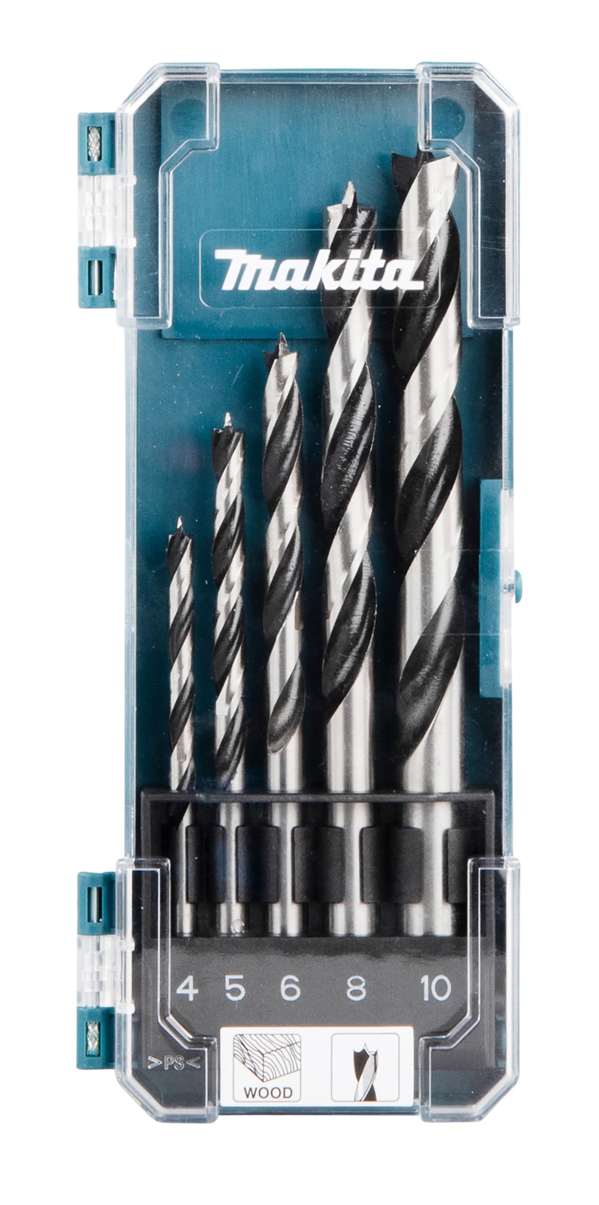 Makita D-72861 - Juego de brocas para madera (Lote de 5 uds)