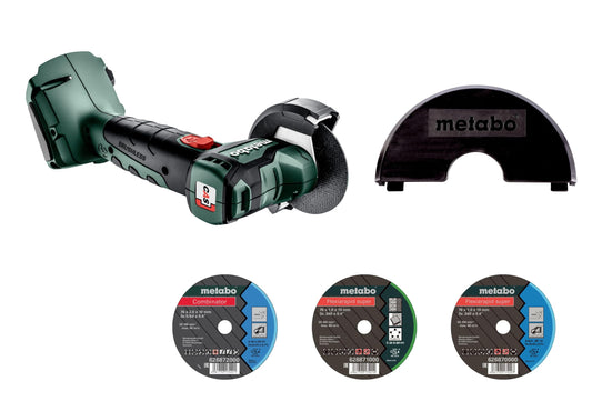 Metabo 600349850 - Amoladora angular CC 18 LTX BL 18 V, 76 mm, sin batería ni cargador