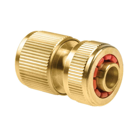 Cellfast 52-820 - Conector rápido de manguera 1/2" Stop de latón BRASS