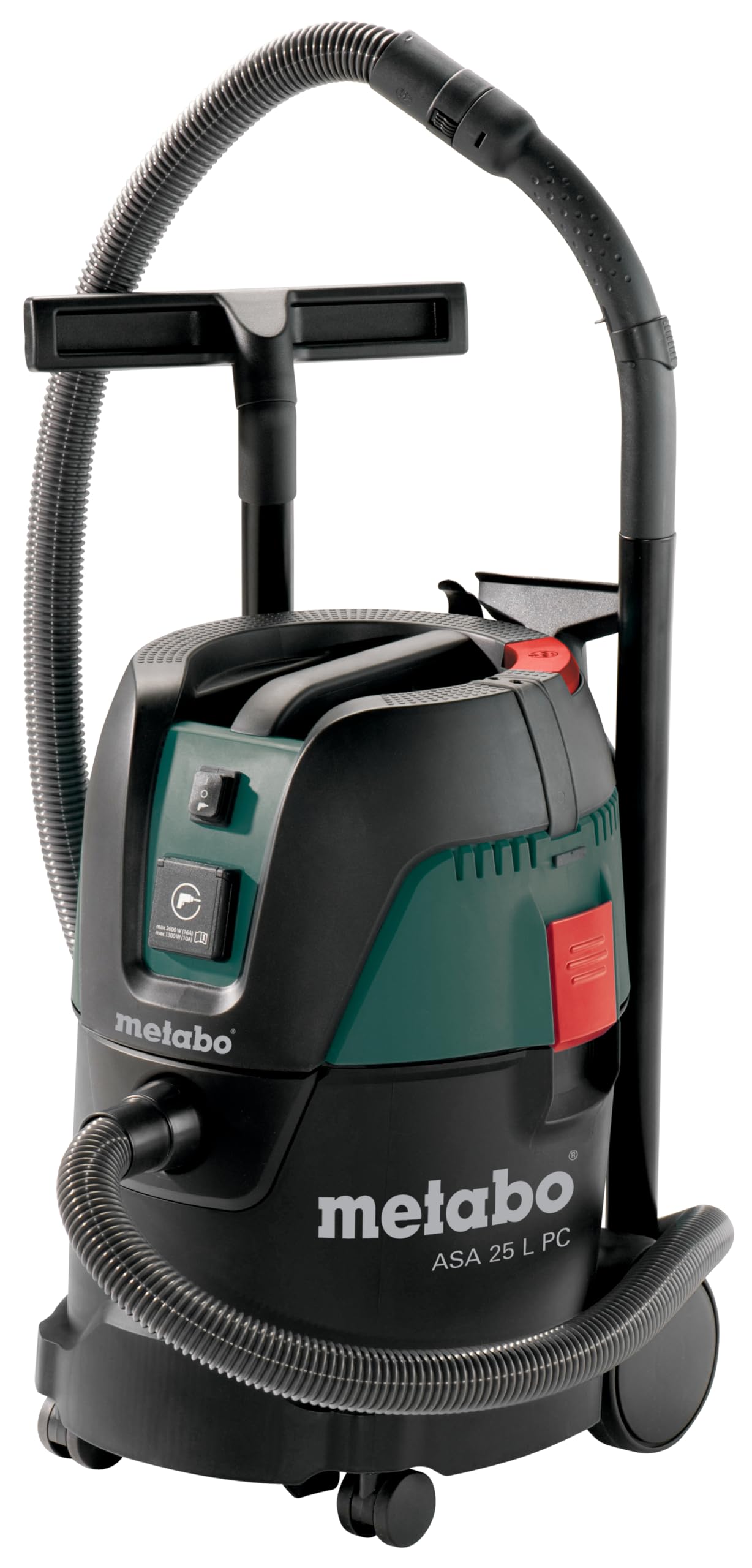 Metabo 602014000 - Aspirador en seco y húmedo ASA 25 L PC 1250 W 25 l