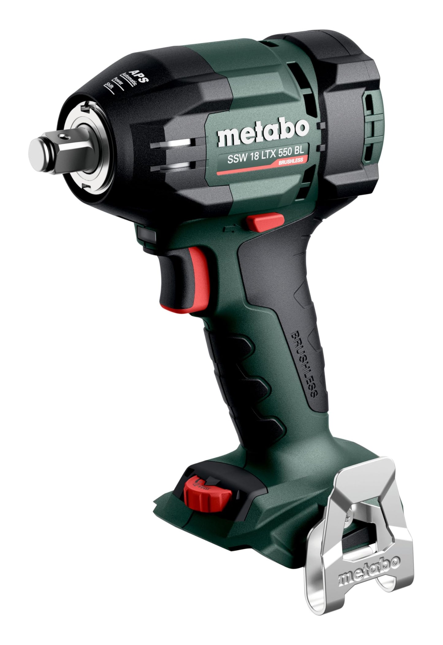 Metabo 602404850 - Llave de impacto de batería SSW 18 LTX 550 BL 1/2", 550 Nm, sin batería