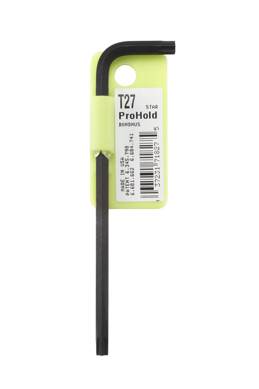 Bondhus 71827 - Llave en L Bondhus ProGuard Torx T27 ProHold
