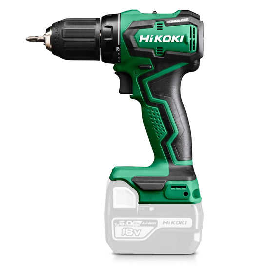 Hikoki DS18DDW4Z - Taladro atornillador de batería 18 V DS18DD, 55 Nm, sin batería ni cargador