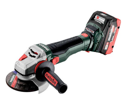 Metabo 601730660 - Amoladora angular de batería WB 18 LTX BL 15-125 Quick 125 mm, 2x5,5 Ah LiHD