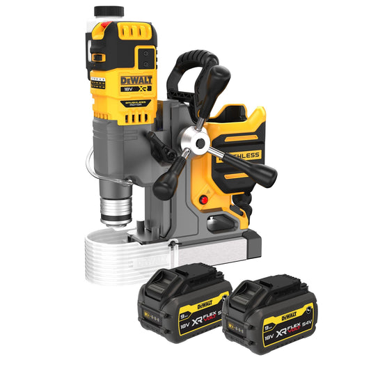 DEWALT - DeWalt DCD1623X2G-QW 18V XR ADVANTAGE - Taladro magnético + 2 baterías de 9 Ah + cargador + funda