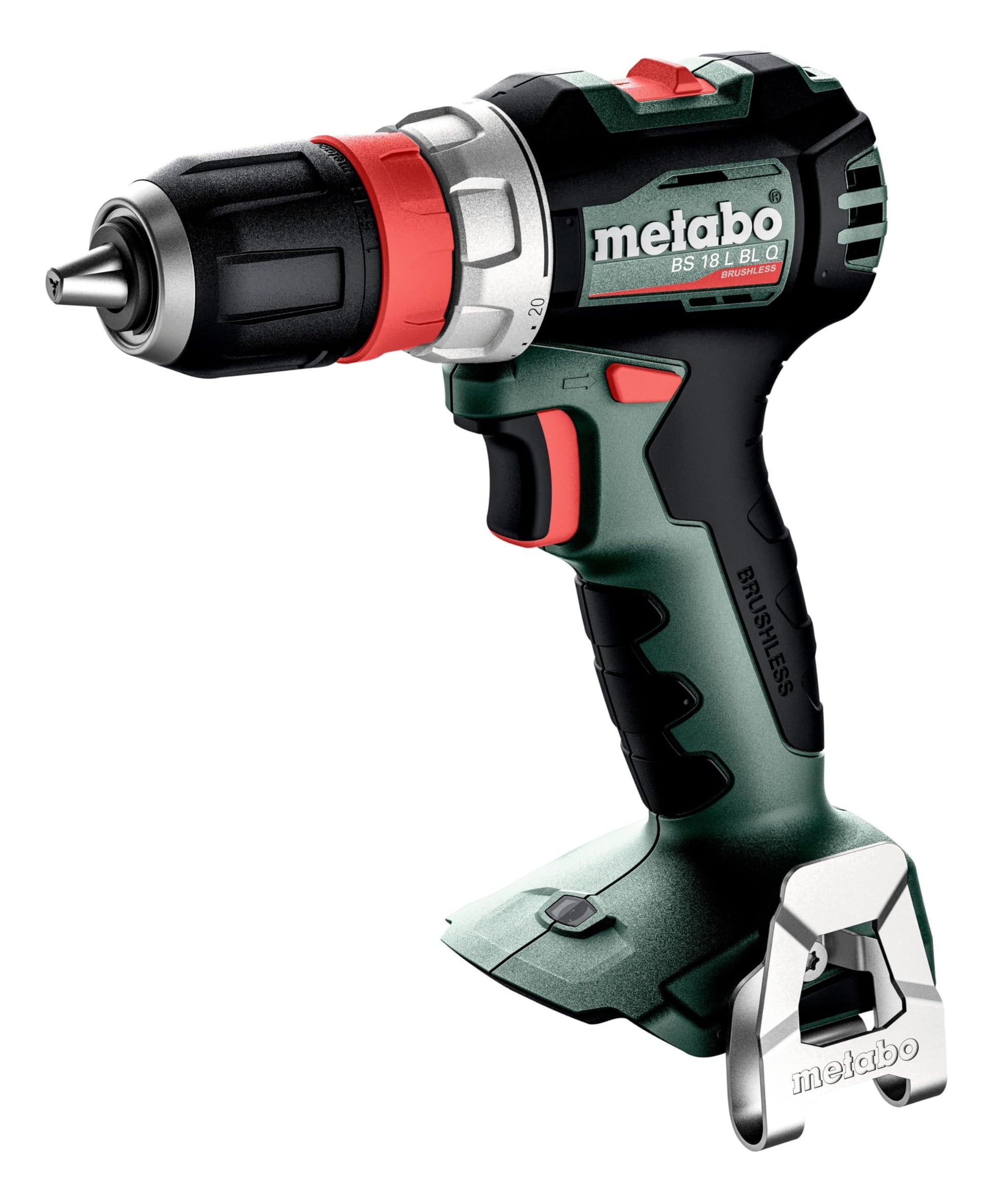 Metabo 613156850 - Taladro atornillador de batería BS 18 L BL Q 18 V, sin batería ni cargador