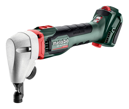 Metabo 601614850 - Roedora de chapa de batería NIV 18 LTX BL 1.6 18 V, sin batería ni cargador